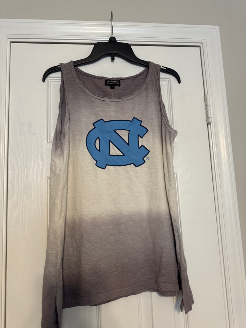 Gameday Couture North Carolina Tar Heels Ombre Tank Top - Light Blue Logo